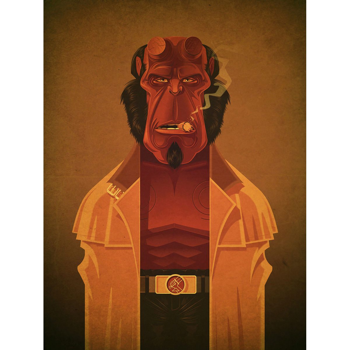 "HELL BOY" Print