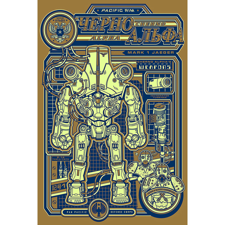 "Cherno Alpha" Wood Print by Jesse Philips