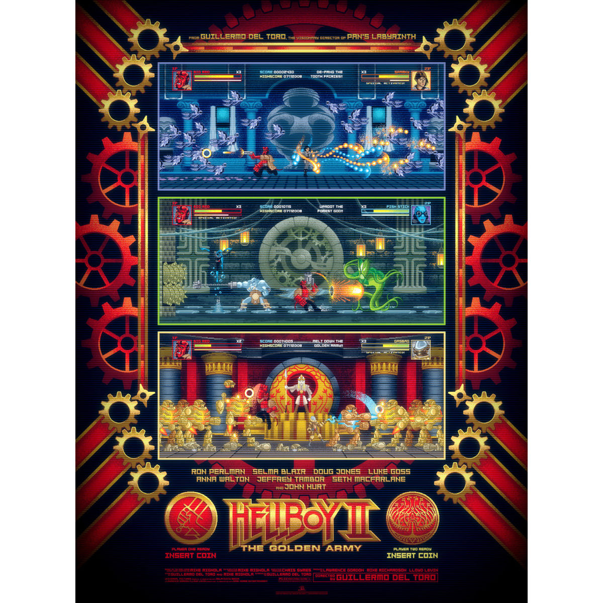 "Arcade Hellfire" Framed Print