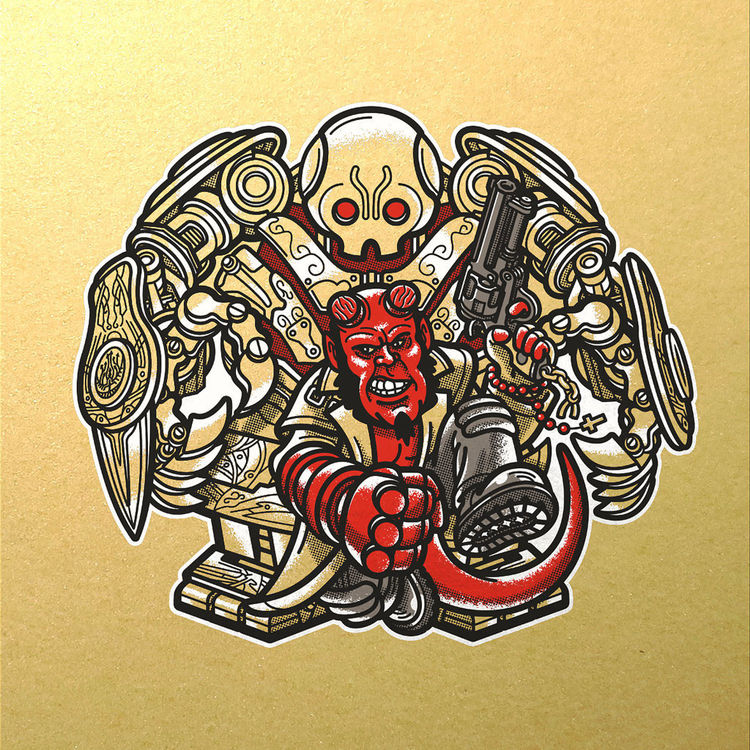 "Gold Rush" Print by Justin Gammon