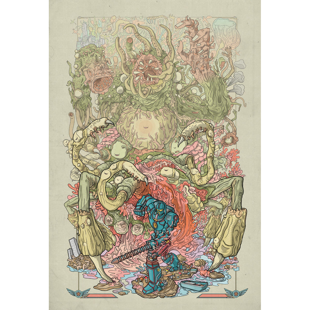 "Splatcific Rim" Print