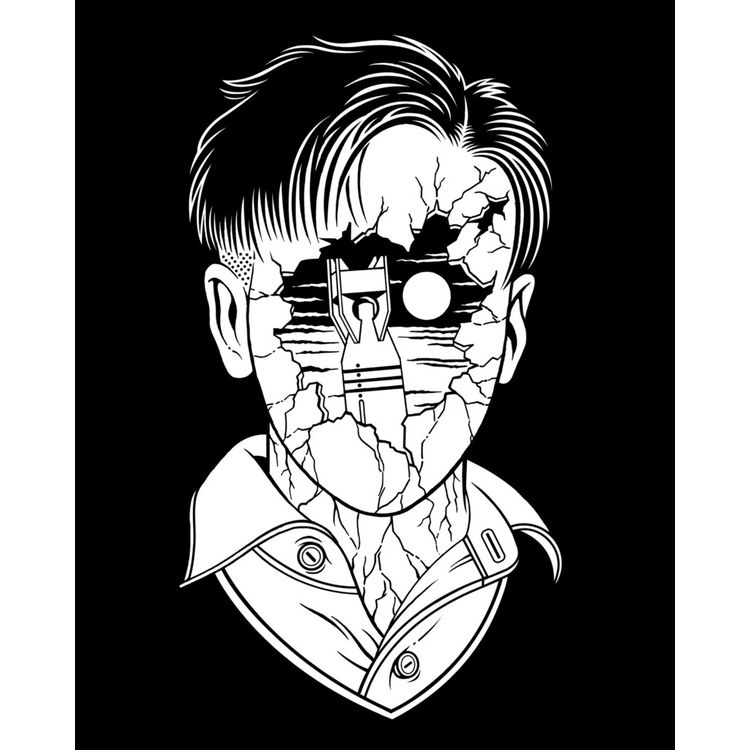 "Shattered Innocence" Print by Matt Cavanaugh