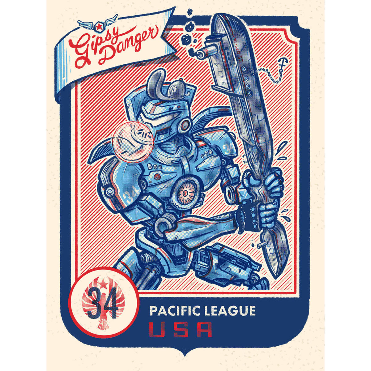 "Designated Hitter" Print