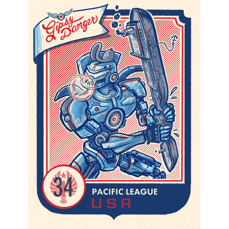 "Designated Hitter" Print by Nate Bear