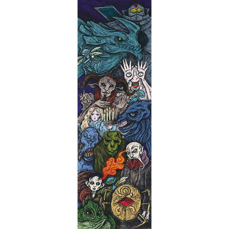 "Los Monstruos de Del Toro" Print by Patch