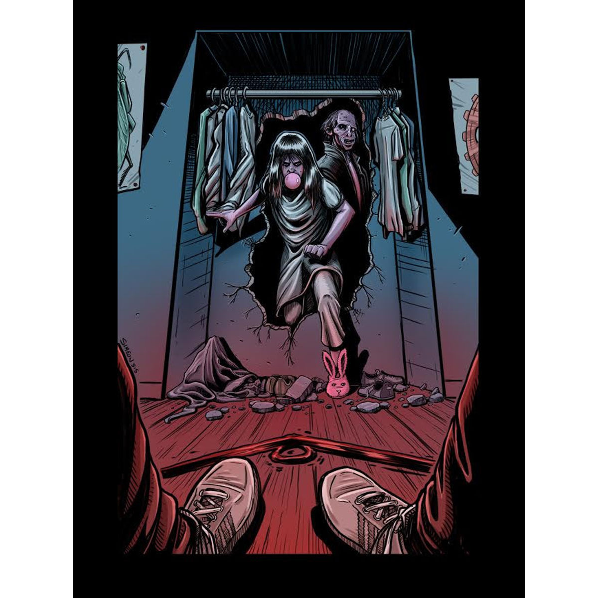 "The Wrong shape" Framed Print