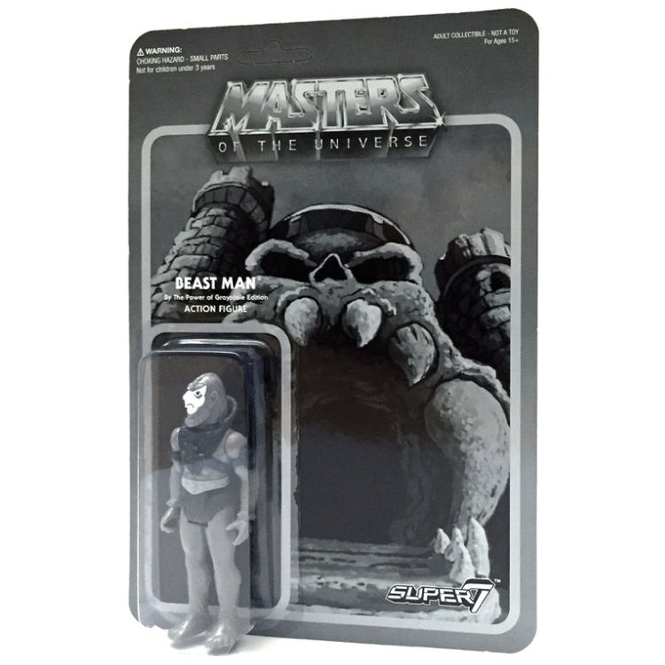 By the Power of Grayscale - Beast Man by Mattel