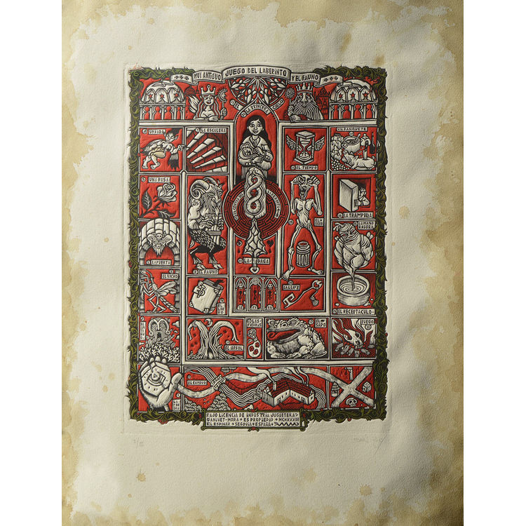 ANTIGUO JUEGO DEL LABERINTO Y EL FAUNO (Variant) by Tomas Hijo