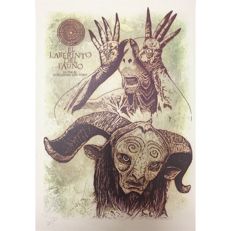 "El Laberinto del fauno" Print by Invictus (Victor Marin)