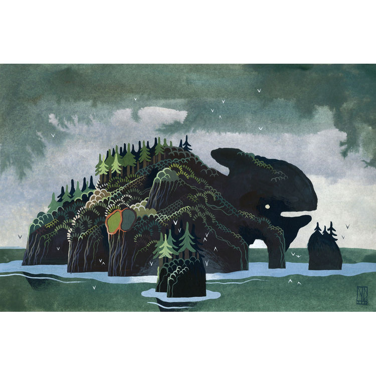 Sleeping Kaiju 2 by yvan duque