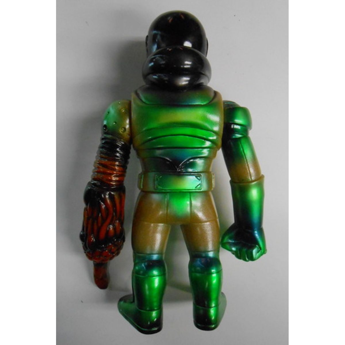 Itchiness Scaritinae (head = black: body = caramel lame molding / meta-green · black)