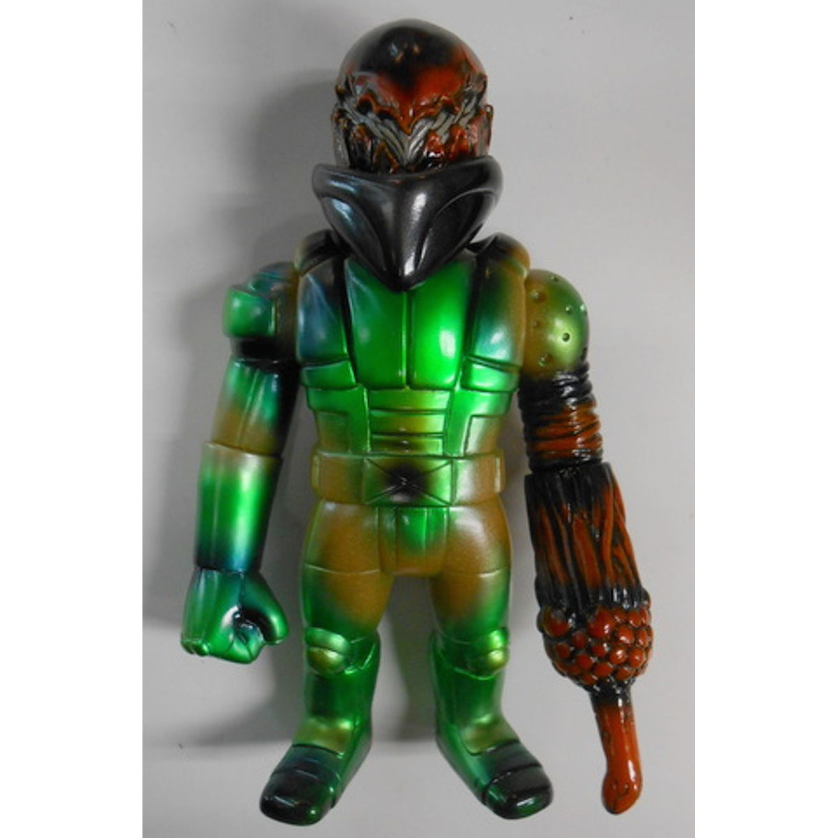 Itchiness Scaritinae (head = black: body = caramel lame molding / meta-green · black)