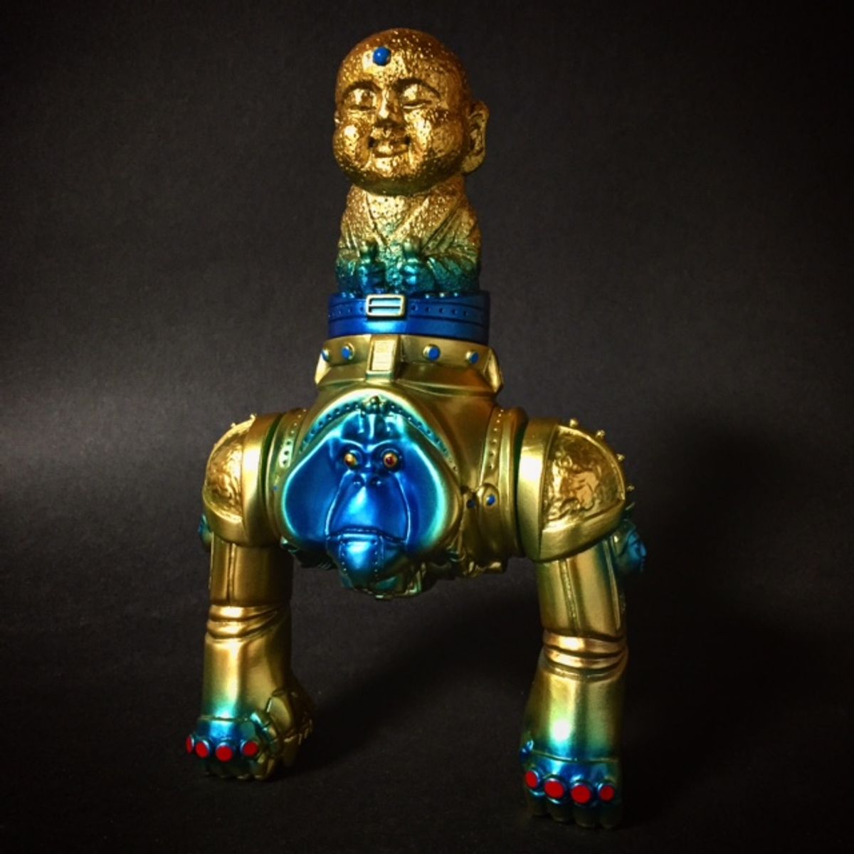 Jizo monkey Hihokan color