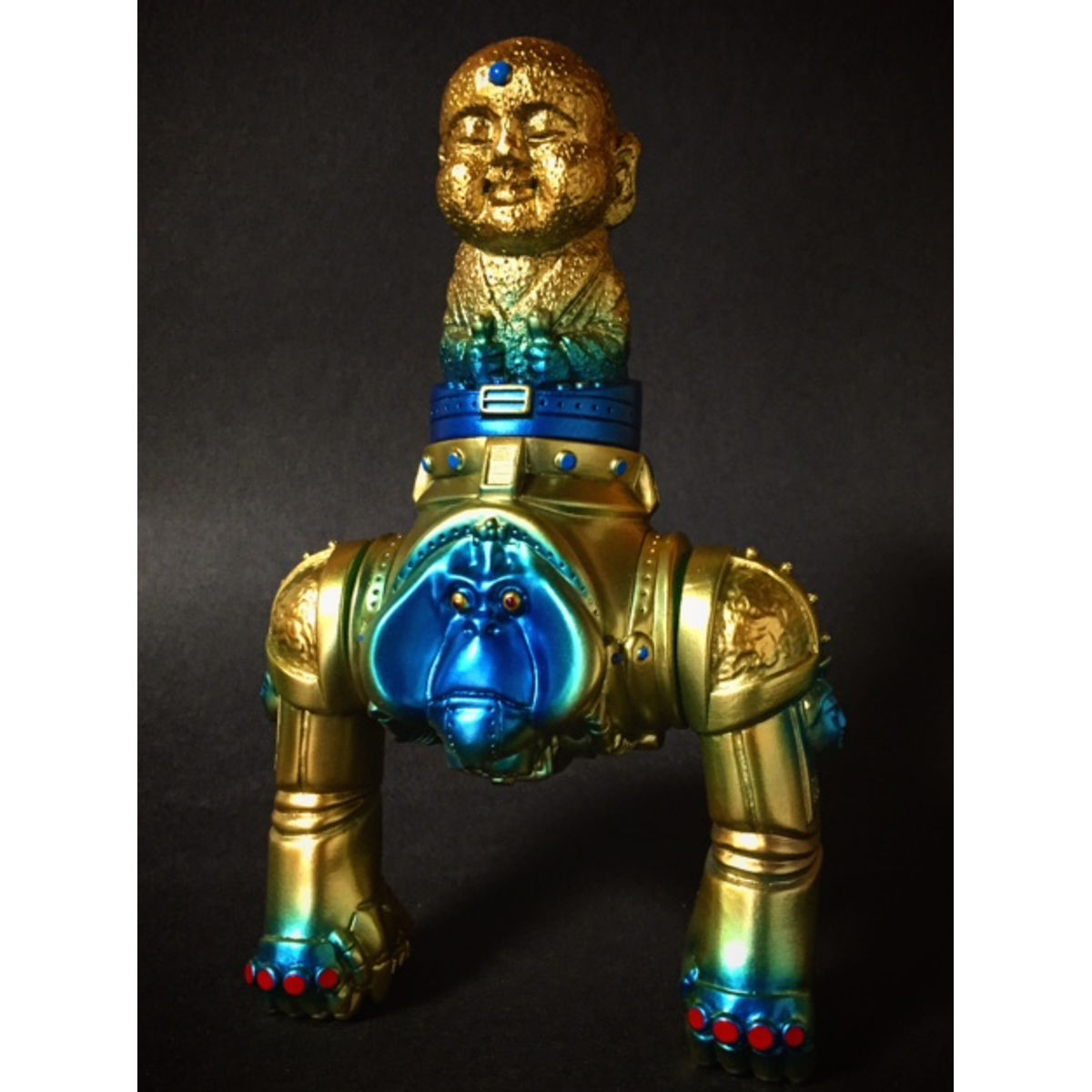 Jizo monkey Hihokan color