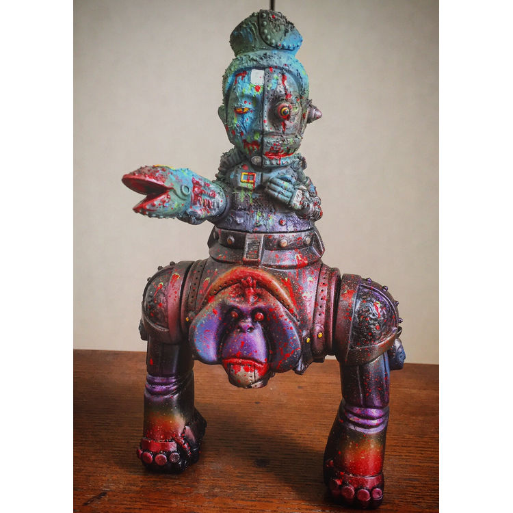Miroku zombie on Vampire OG by Mirock Toy (Yowohei Kaneko)