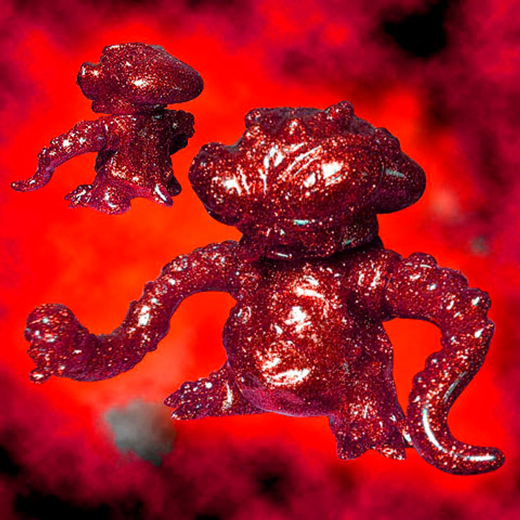 BLObPUS [Red Glitter] by BLObPUS
