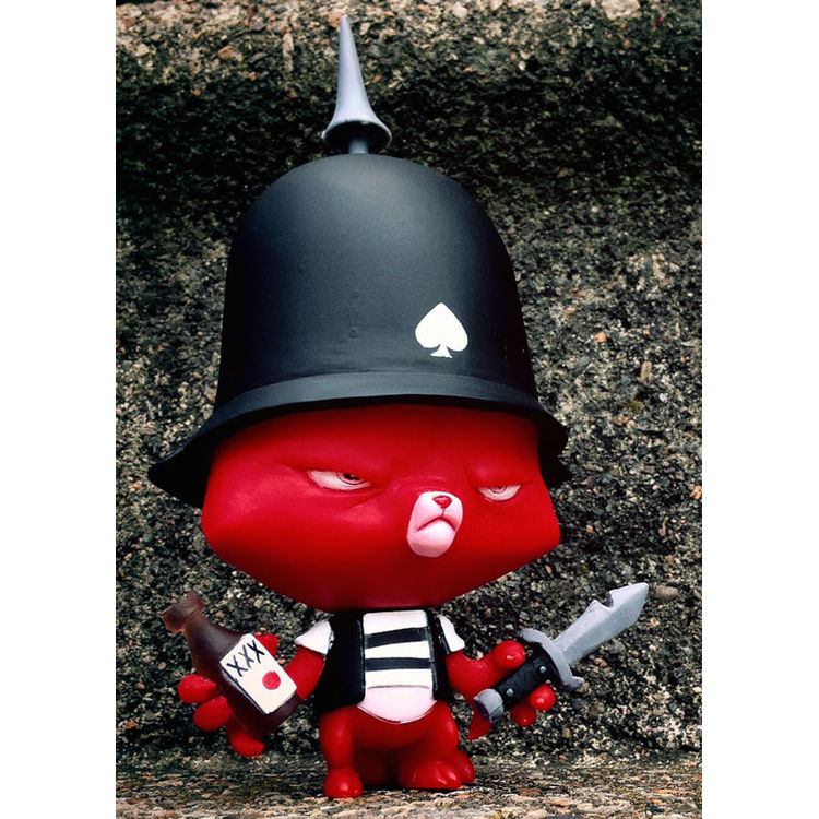 "Hellfire Red" Satan's Ace ( NYCC : 2015 Exclusive ) by Sam Fout