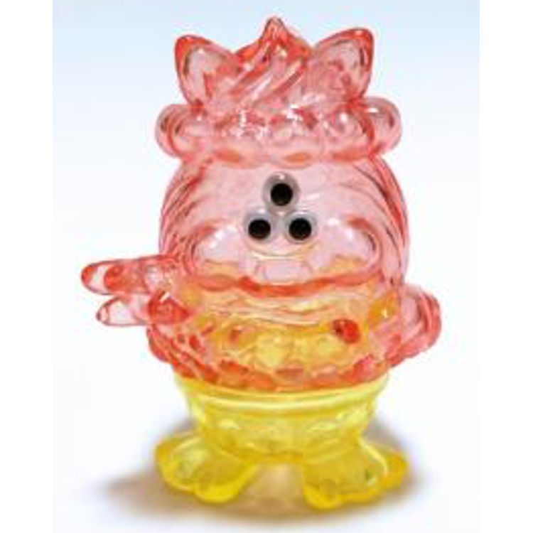 Aimon Nostoc verrucosum three eye candy color pink x yellow by Aya Takeuchi