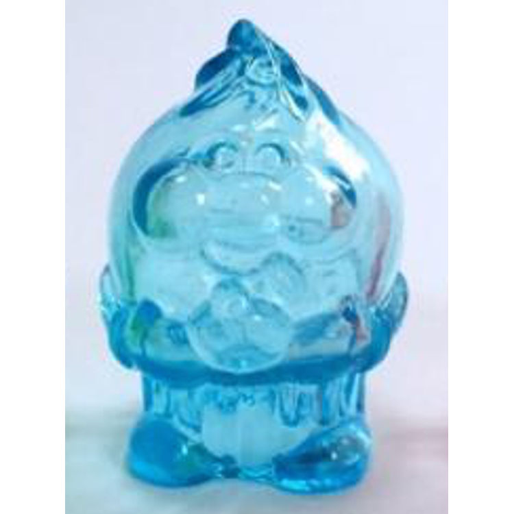 Muu CAKE POPS puppet - clear blue by Aya Takeuchi
