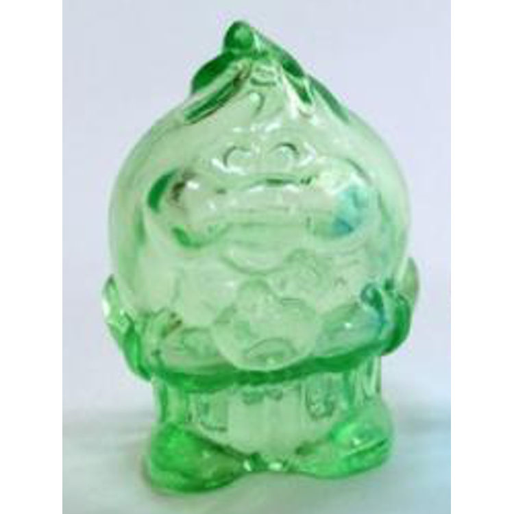 Muu CAKE POPS puppet - clear green by Aya Takeuchi