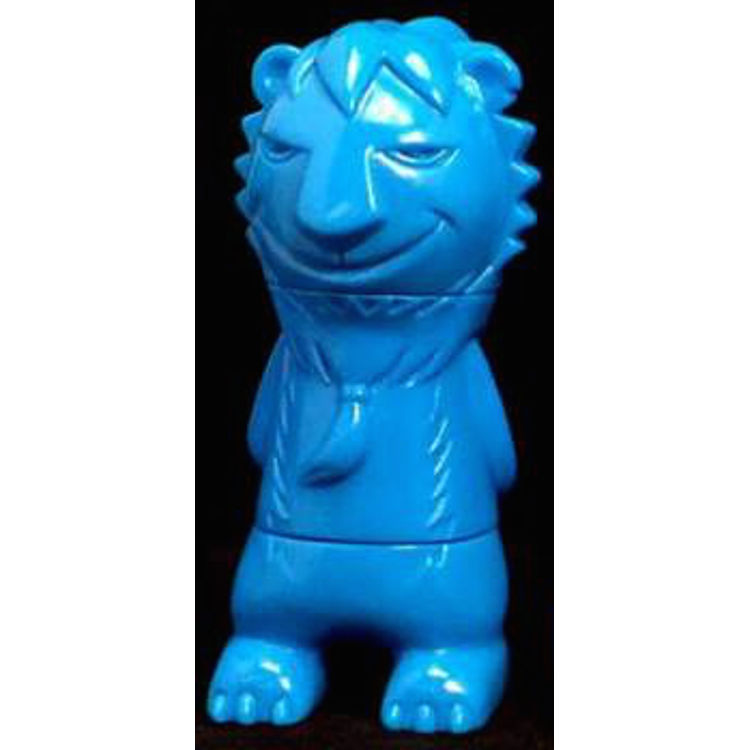 Real Artion Puzzle - LION FUNNY - blue by William Tsang