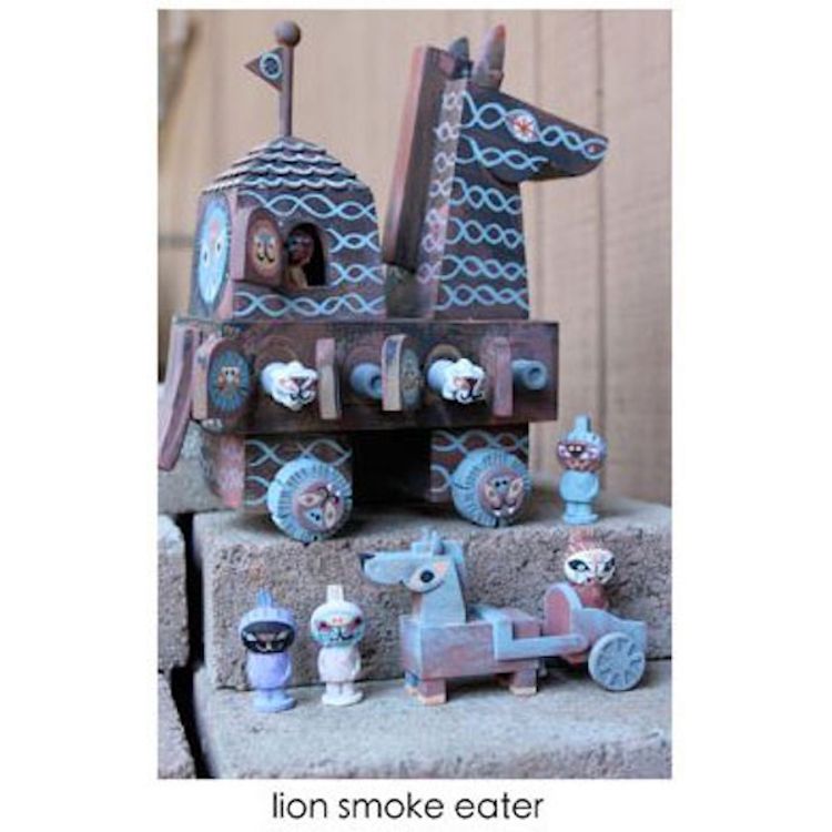 Lion Smoke Eater by Amanda Visell