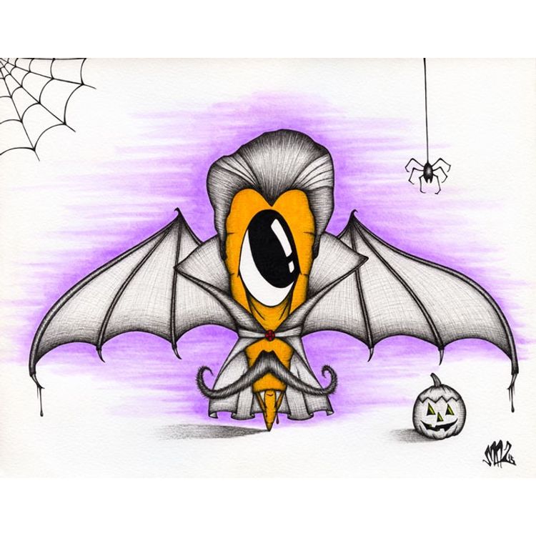 Fred’s Halloween costume No. 6: The Vampire Bat by El Maz