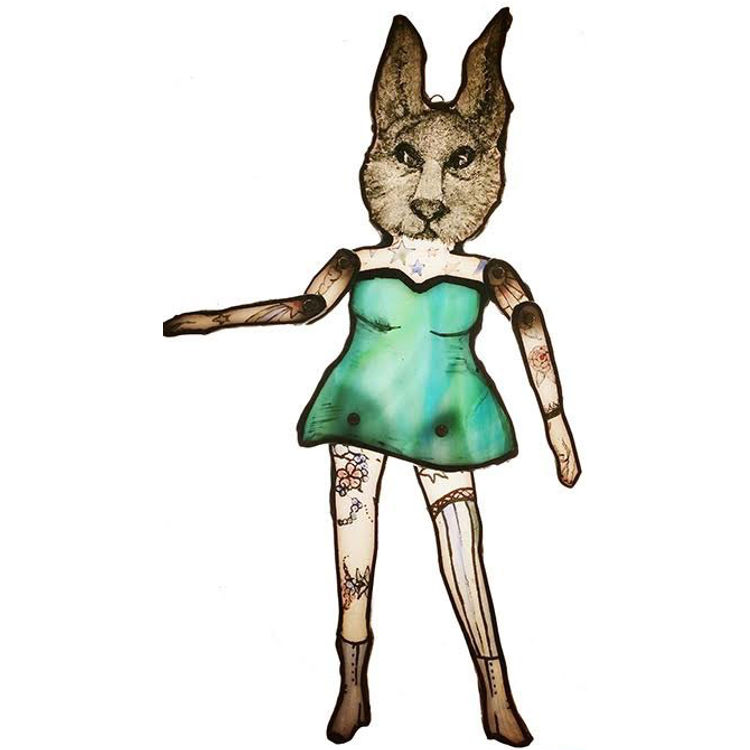 Showgirl Bunny by Genevieve Geer