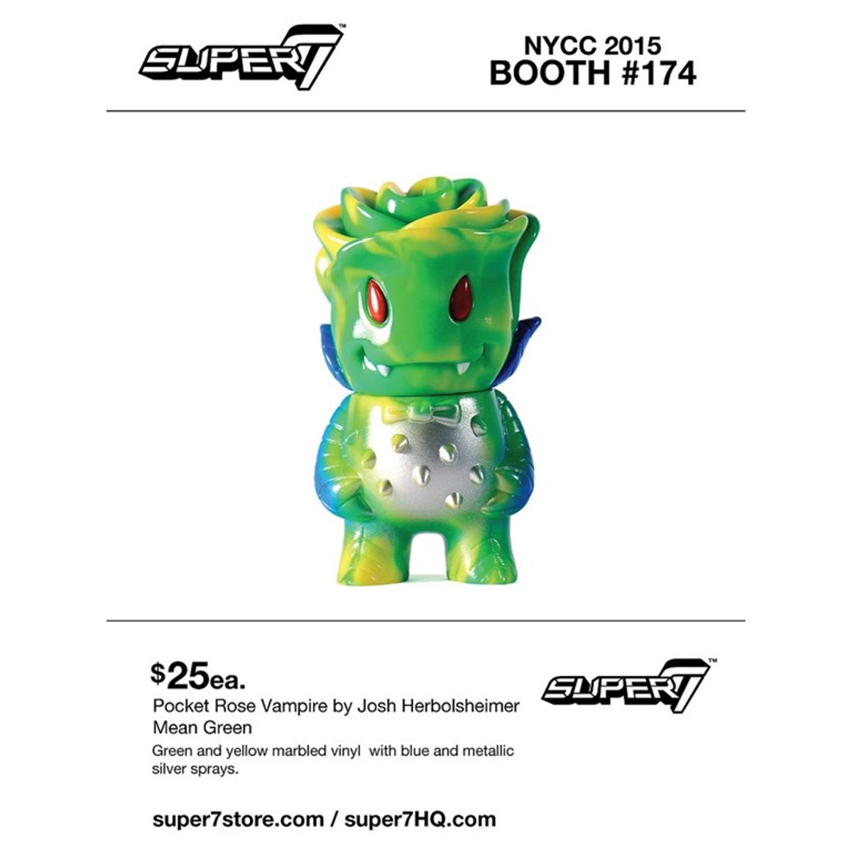 Pocket Rose Vampire - Mean Green