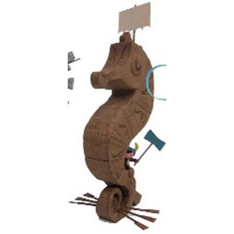 Seaviking and Captain by Amanda Visell