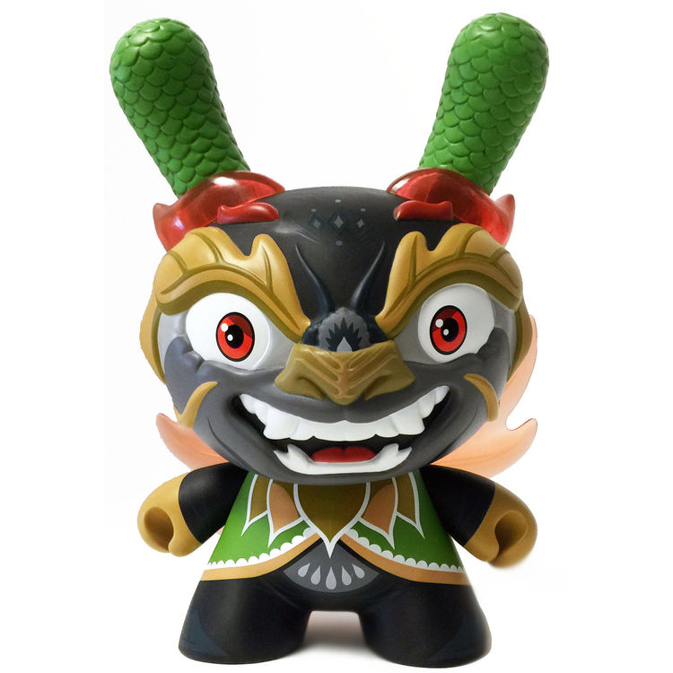 Gray Imperial Lotus Dragon (Kidrobot Exclusive) by Scott Tolleson