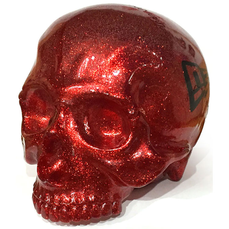 MONSTERS AND MADNESS New Era 9FIFTY × SECRETBASE 1/1 SKULL HEAD Red RAME SET by Secret Base