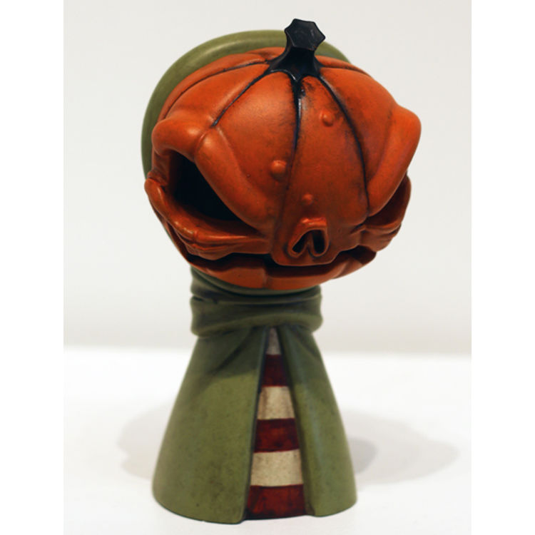 Old Spooky Pumpkin Greeter by Brandt Peters