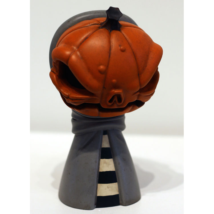 Stormy Night Pumpkin Greeter by Brandt Peters