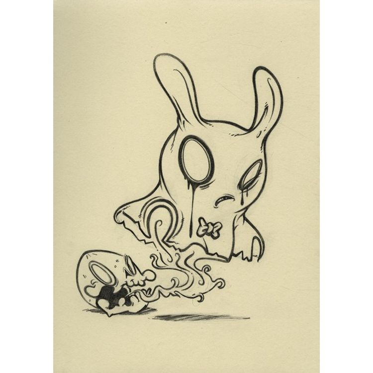 The 13: No 02: The Grisly Phantom Concept Sketch by Brandt Peters