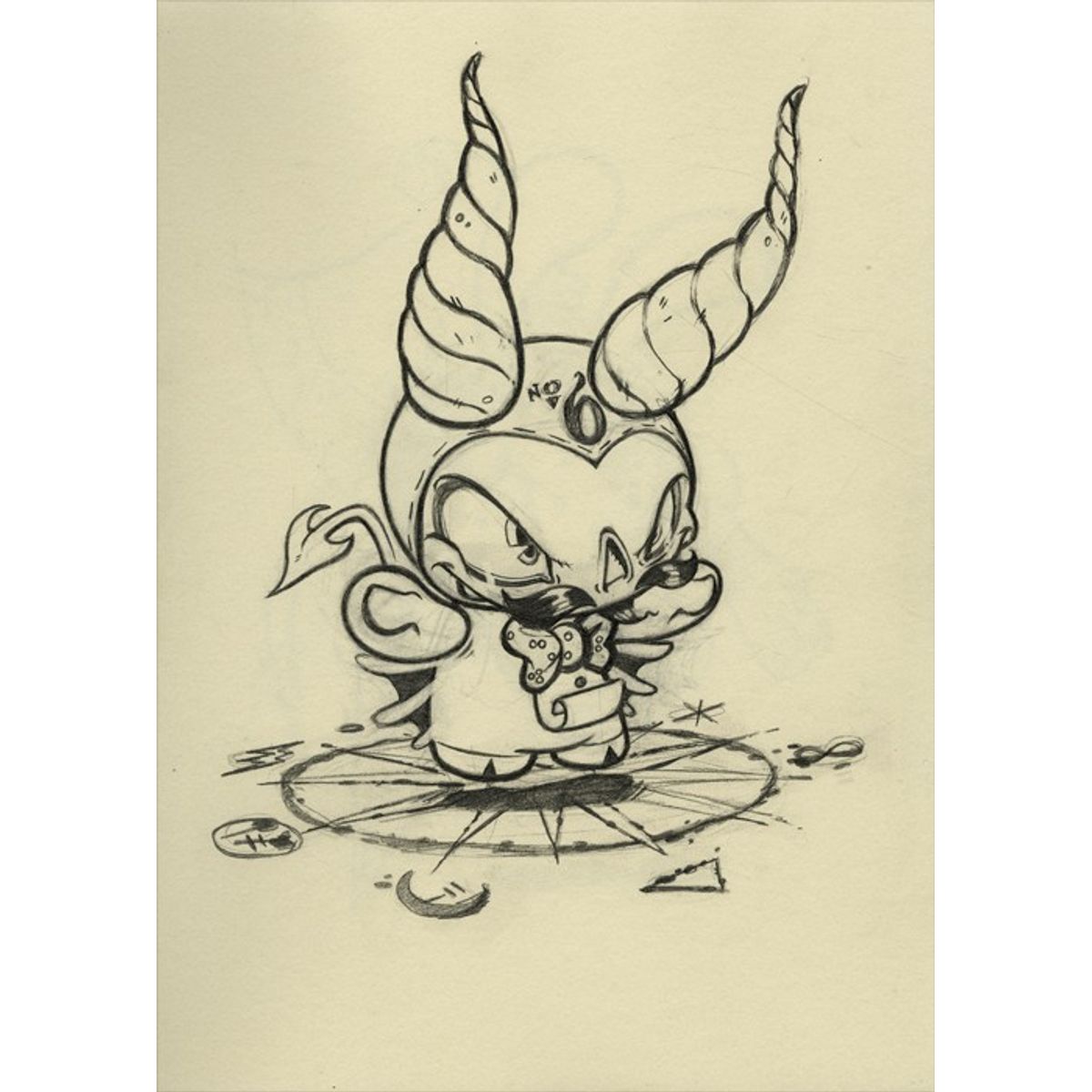 The 13: No 06: Diablo Concept Sketch