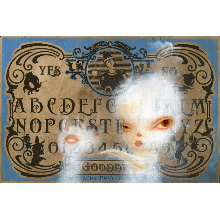Talking Board: Cyan by Kathie Olivas