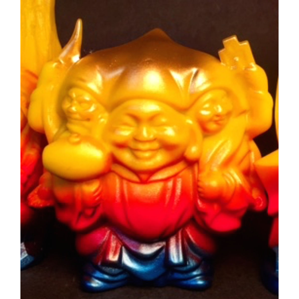 Three sides Daikokuten - Fire Color