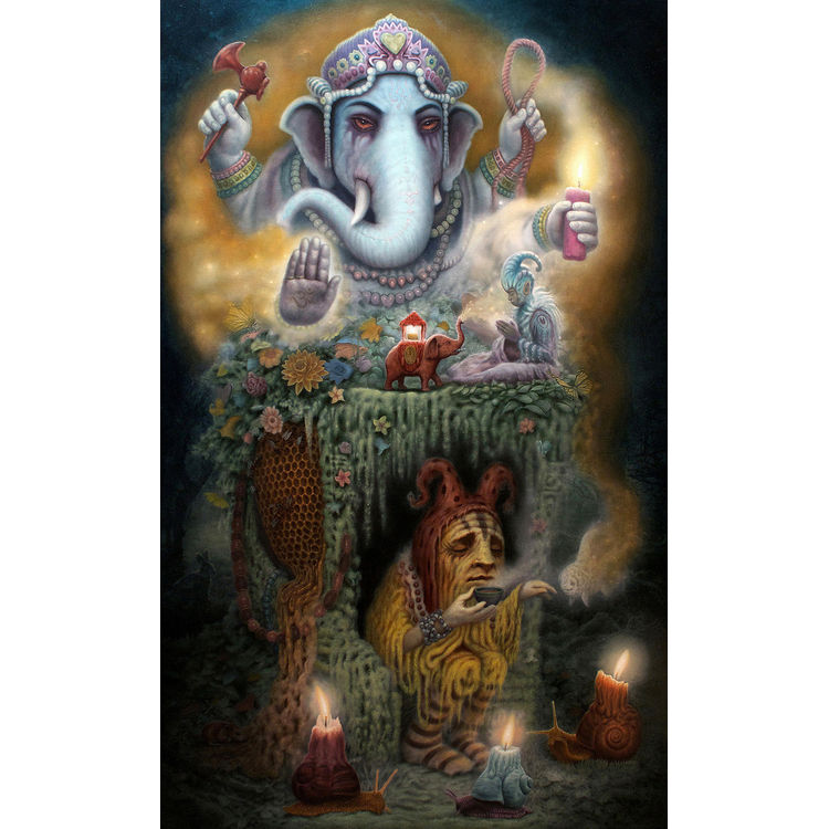 Ganesha's Inner Garden by Matt Dangler