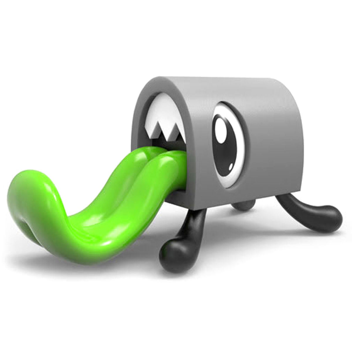 Acid Green Tongue Big Licker