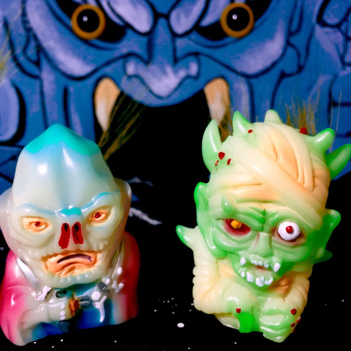 Elder Demons Painted GID