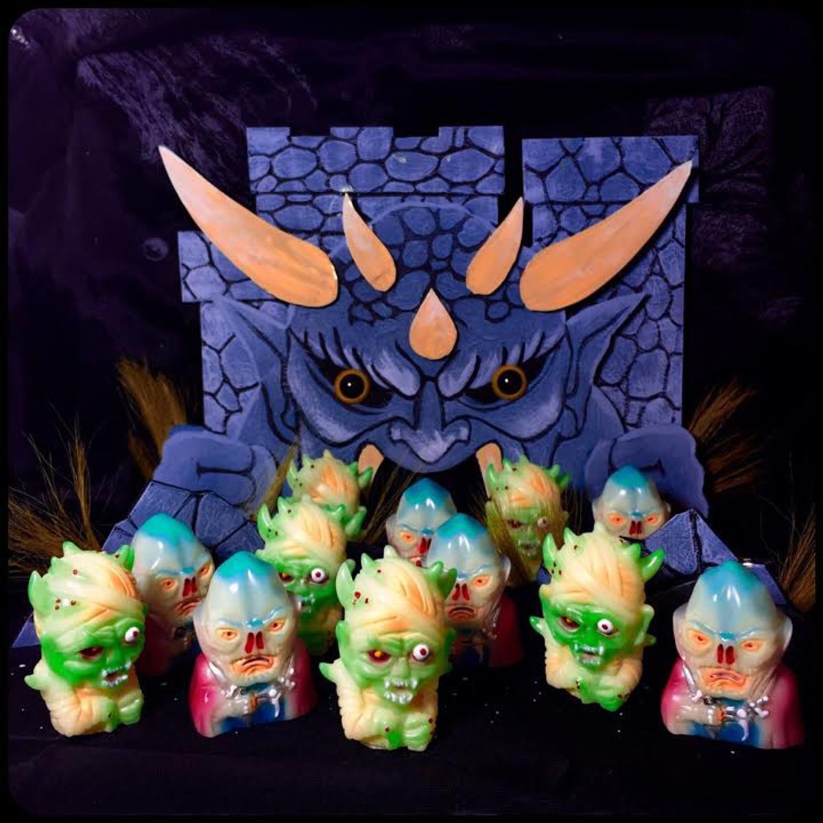 Elder Demons Painted GID