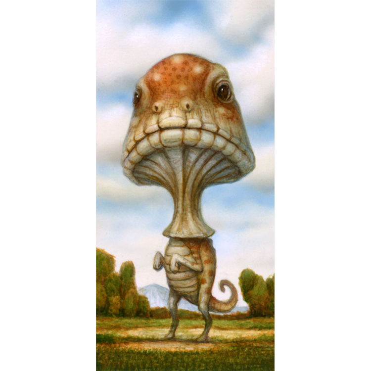 Shroomsaurus by Naoto Hattori
