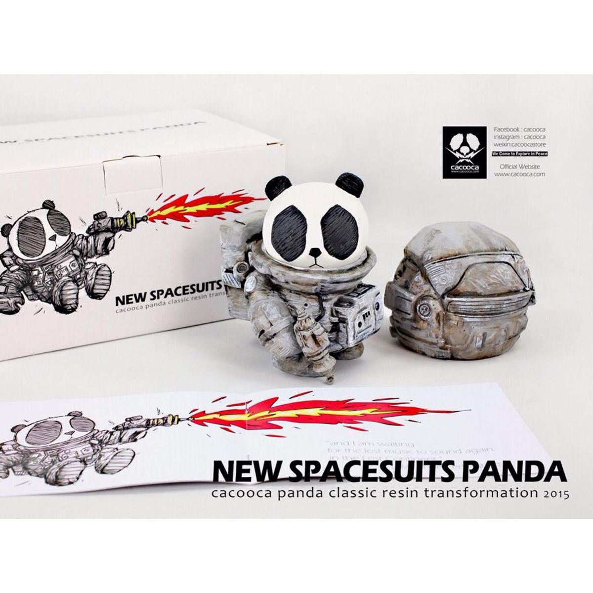 New Spacesuits Panda Ink