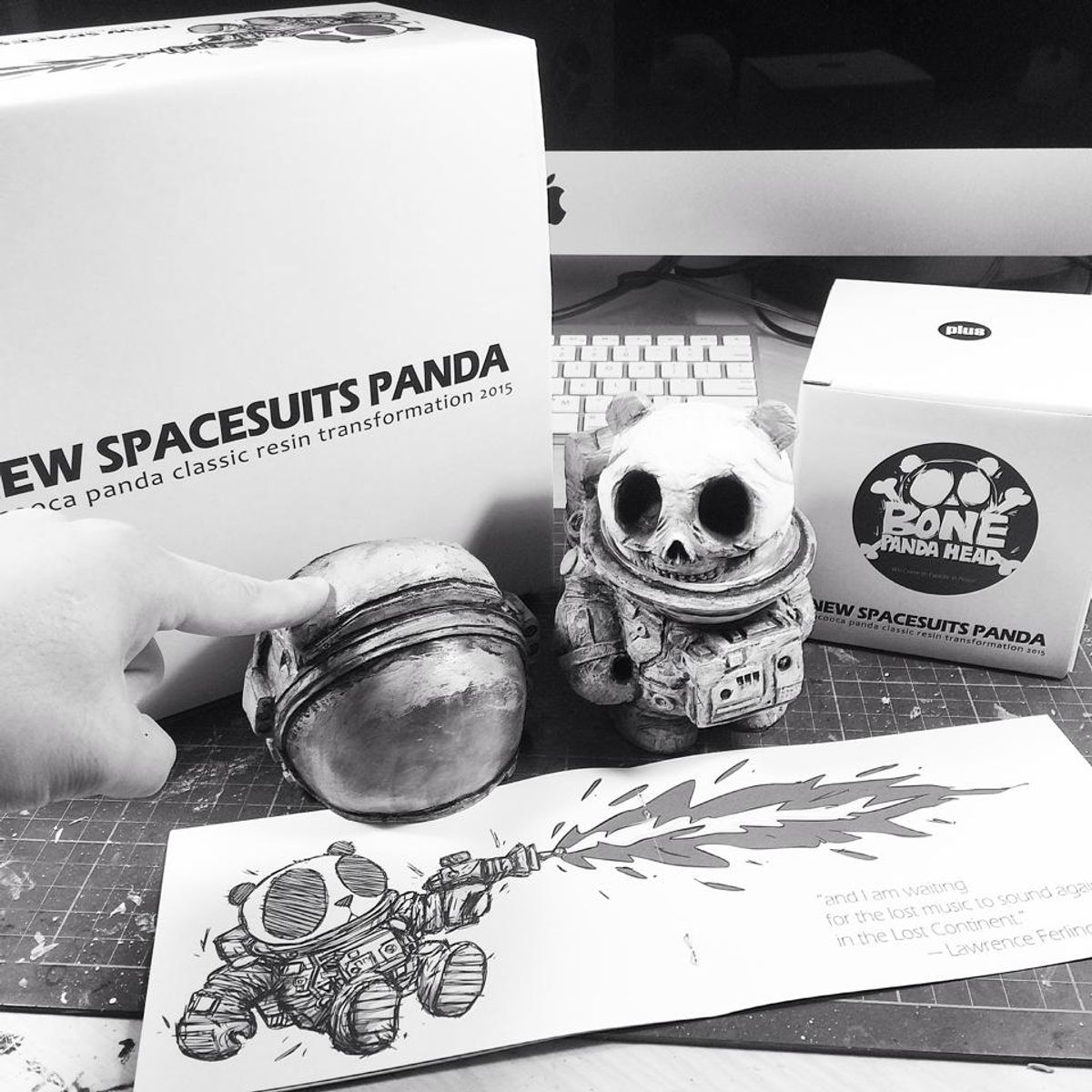 New Spacesuits Panda Ink