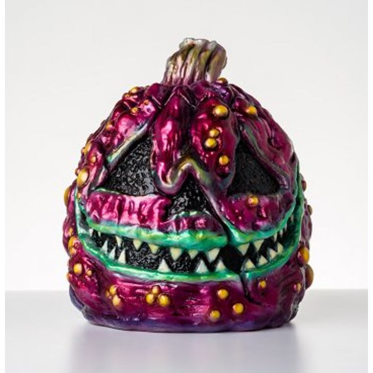 SAM HEINOUS HEAD VIOLET LIFESIZE by LASH (Rich Montanari)