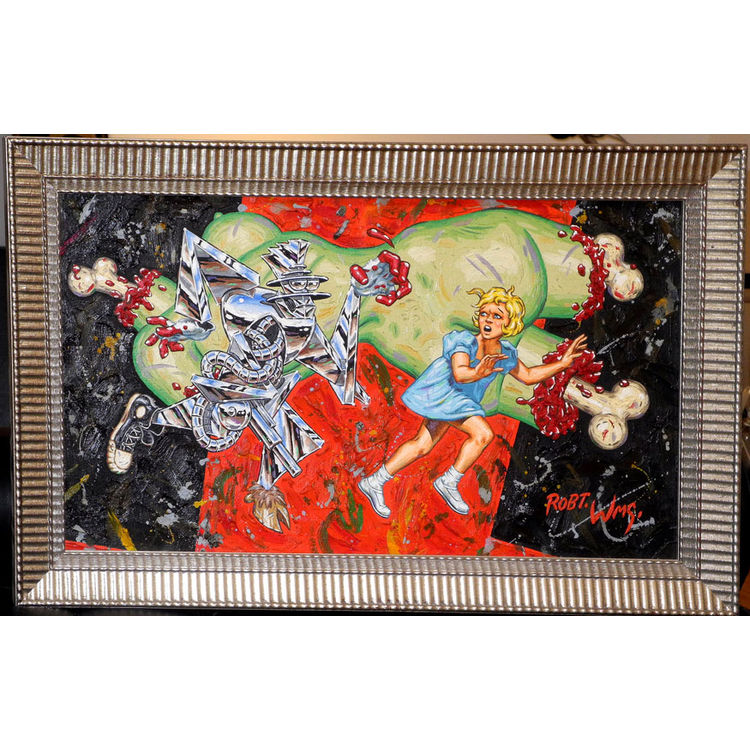 Chrome Robot(Zombie Flashback) by Robert Williams