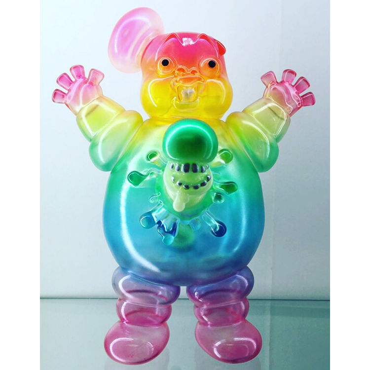 angel abby x Black Seed Marshmallow Uncle (1st ver) by Kenneth Tang