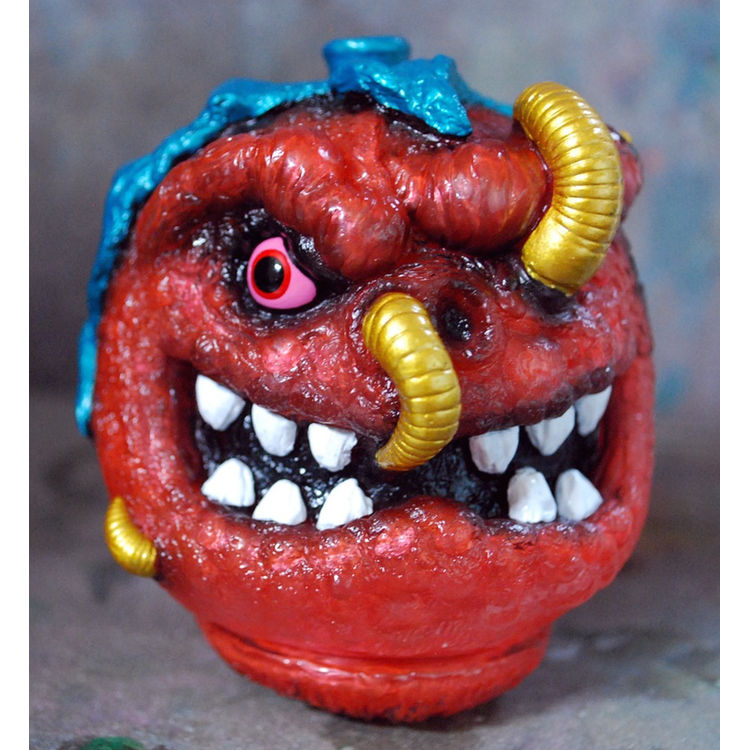 One-off Rotten Tomato Ball by Rampage Toys (Jon Malmstedt)