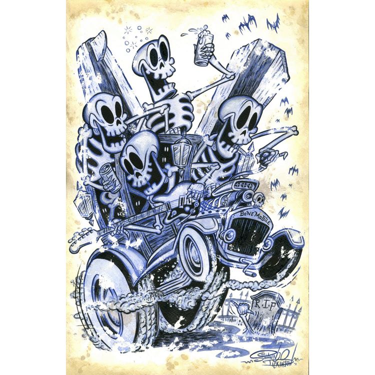 Bonemobile by Shawn Dickinson